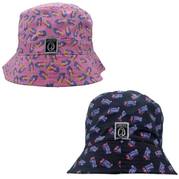 CAPPELLO DA PESCATORE REVERSIBILE  GELATO/DOUBLE BUBBLEGUM Lauren Rose