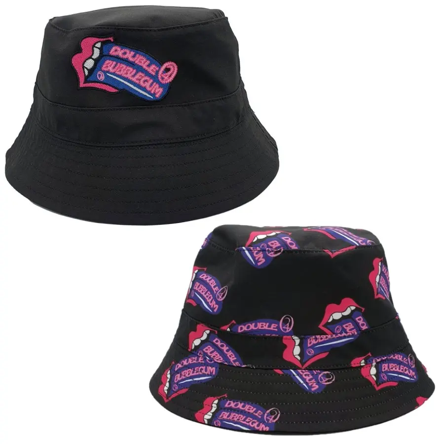 CAPPELLO DA PESCATORE REVERSIBILE 420 DOUBLE BUBBLEGUM LAUREN ROSE