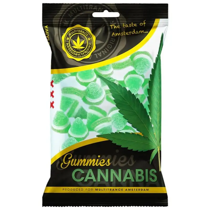 CARAMELLE GOMMOSE ALLA CANNABIS 100g MULTITRANCE