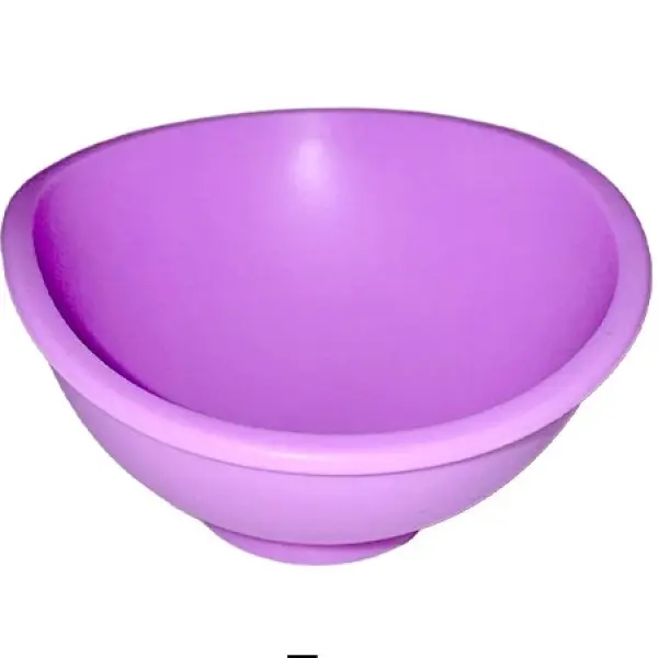 CIOTOLA MISTIERA IN SILICONE LILLA Ø 7cm
