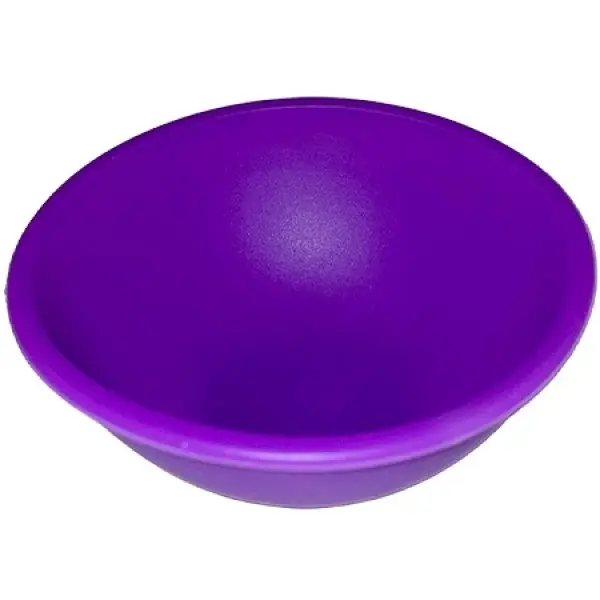 CIOTOLA MISTIERA IN SILICONE VIOLA Ø 7cm