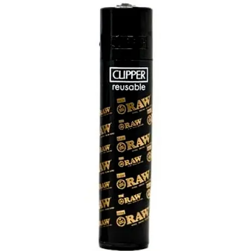 CLIPPER RAW BLACK MULTI LOGO GOLD