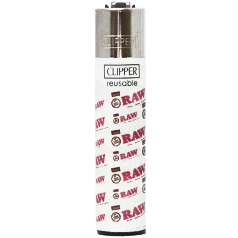 CLIPPER RAW WHITE CLASSIC MULTI LOGO RED