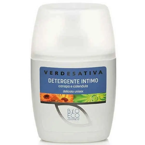 DETERGENTE INTIMO CANAPA E CALENDULA UNISEX 250 ml VERDESATIVA