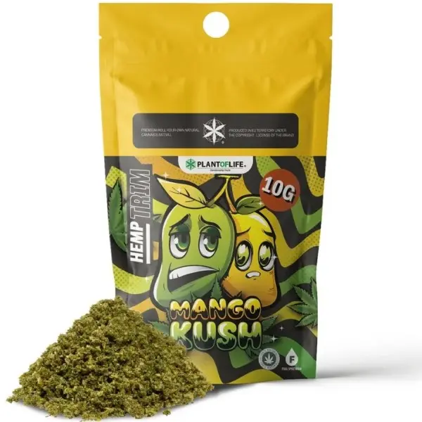 HEMP TRIM CON CBD MANGO KUSH 10g PLANT OF LIFE