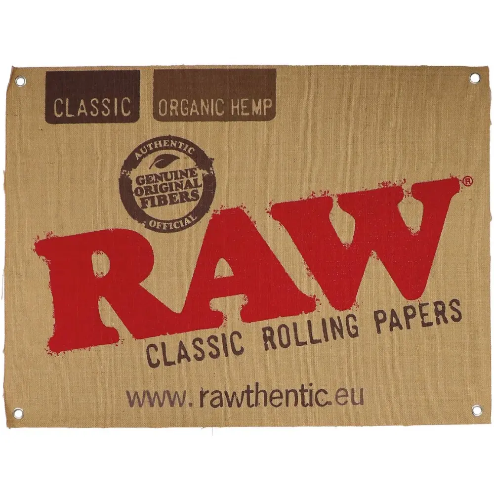 INSEGNA SU TELA RAW