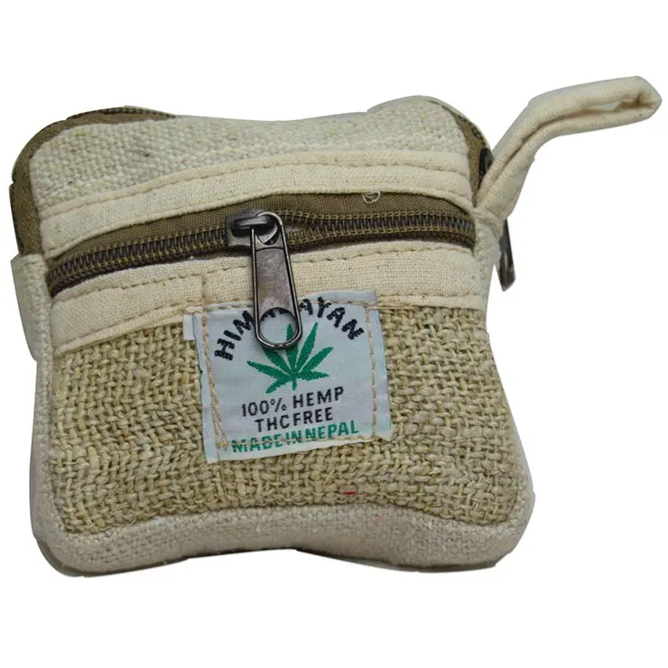 PORTA MONETE HEMP PURSE LEO-LINE