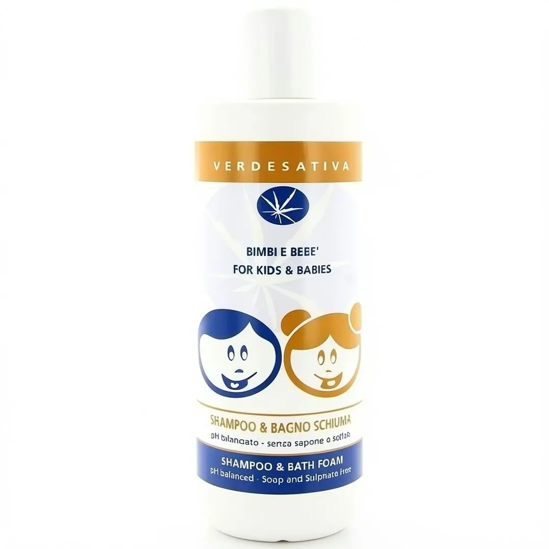 SHAMPOO & BAGNO SCHIUMA BIMBI E BEBÈ VERDESATIVA