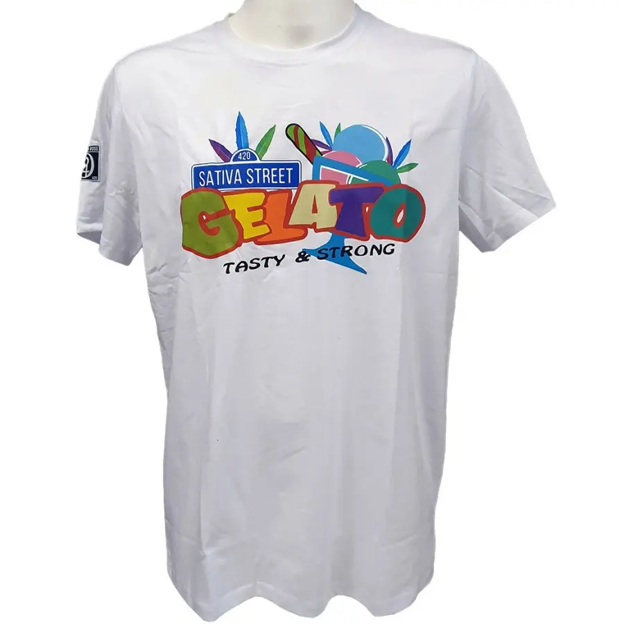 T-SHIRT 420 GELATO BIANCA LAUREN ROSE