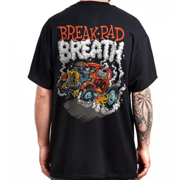 T-SHIRT BREAK PAD BREATH NERA LOGO FULL COLOR RIPPER SEEDS