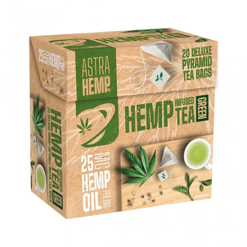 GREEN TEA PYRAMID ASTRA HEMP