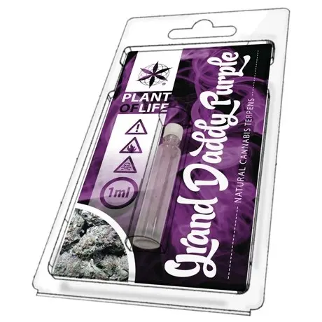 TERPENI GRAND DADDY PURPLE 1 ml PLANT OF LIFE