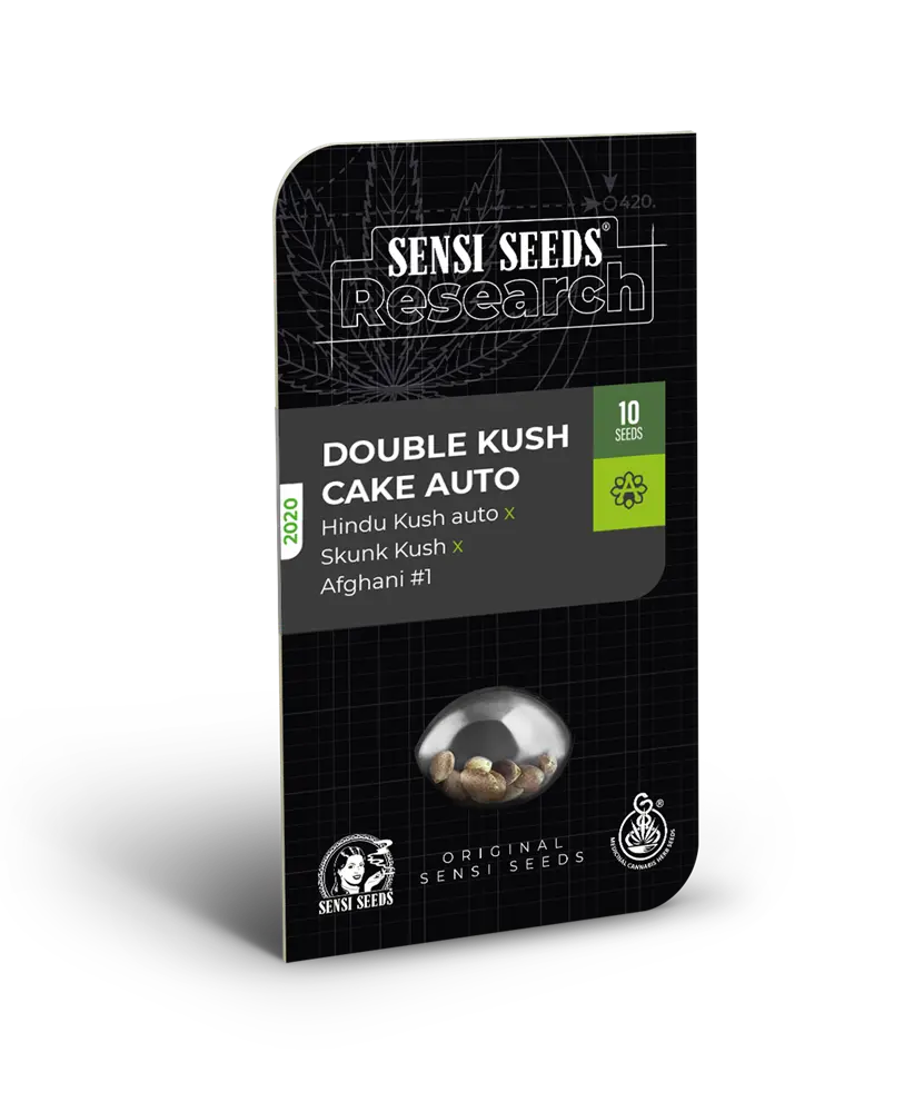 DOUBLE KUSH CAKE AUTOFIORENTI SENSI SEEDS RESEARCH